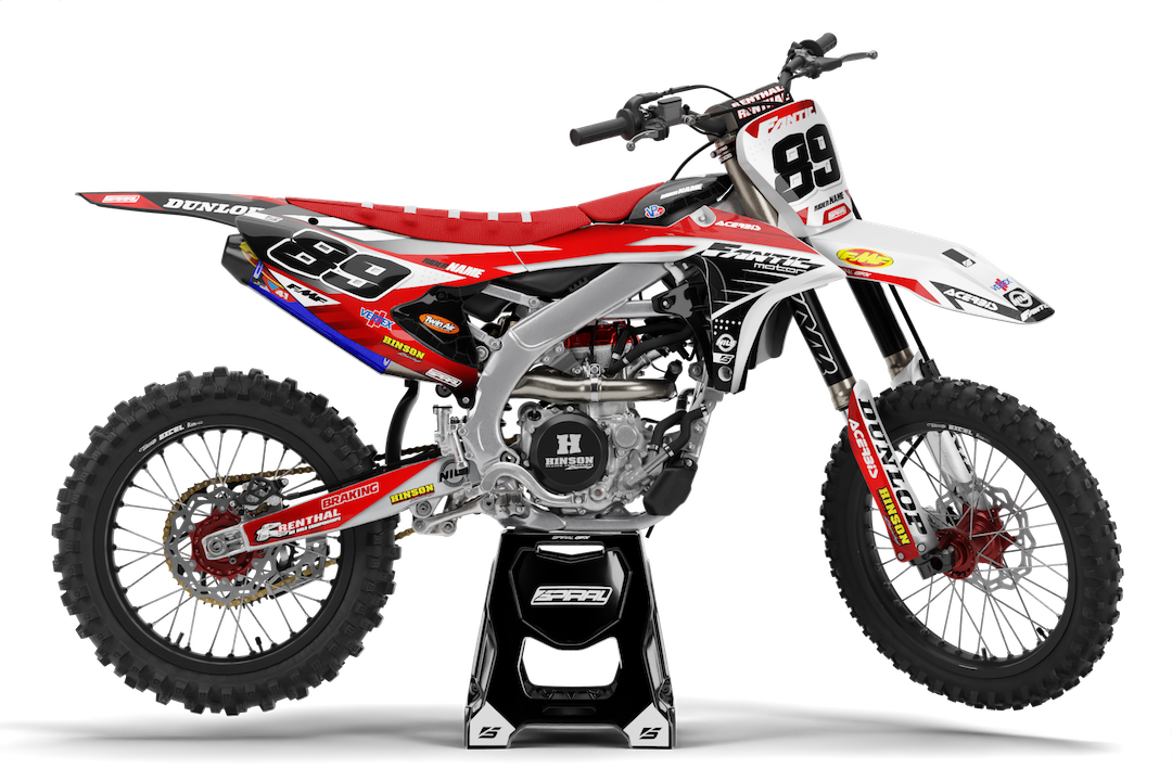 Fantic // Racer Negro Blanco (Todas las motos)