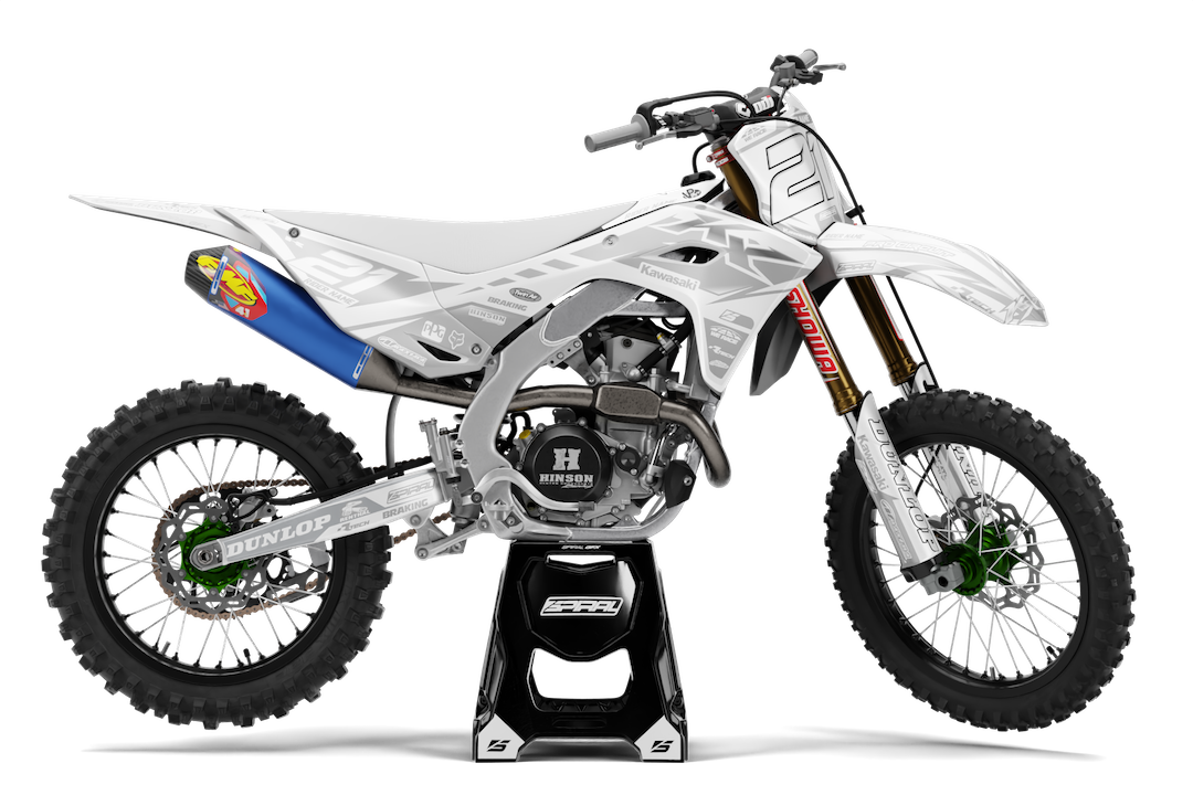 Kawasaki // Beast White (Todas las motos)