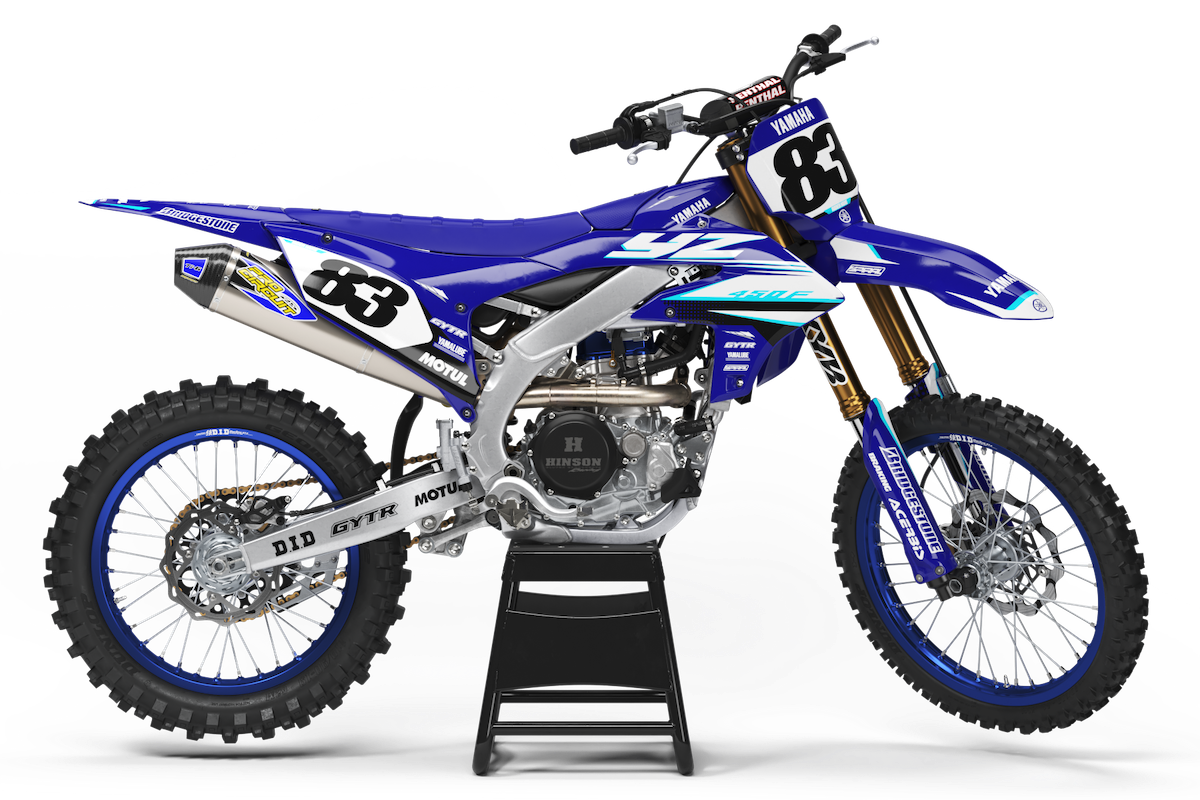 Yamaha // OEM 2025 (All Bikes) Motocross Graphics Kit by SpiralGFX