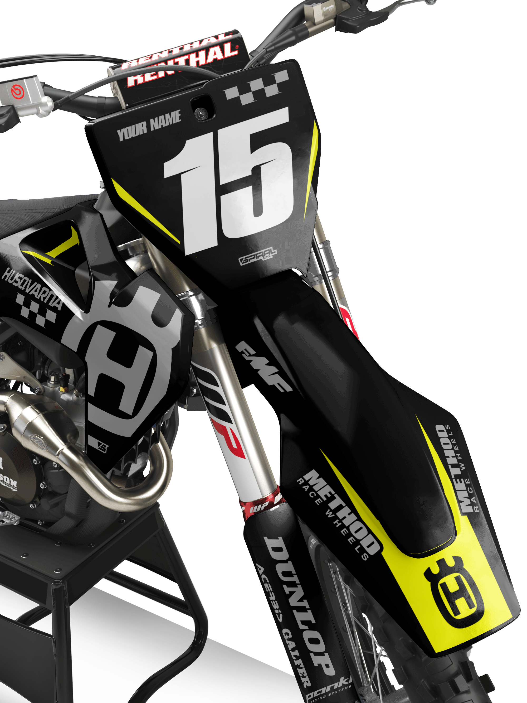 Husqvarna // Base nera (tutte le bici)