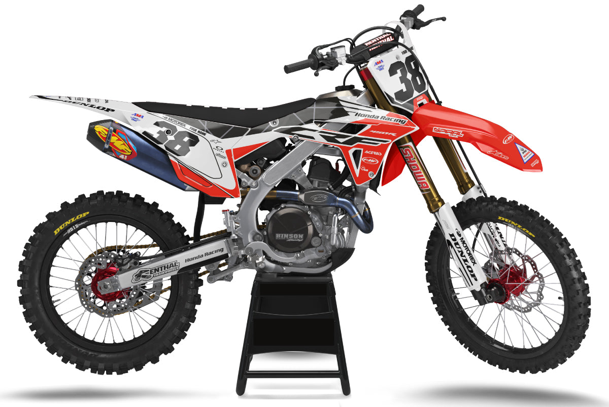 Honda // Jagger Rosso Bianco (tutte le moto)