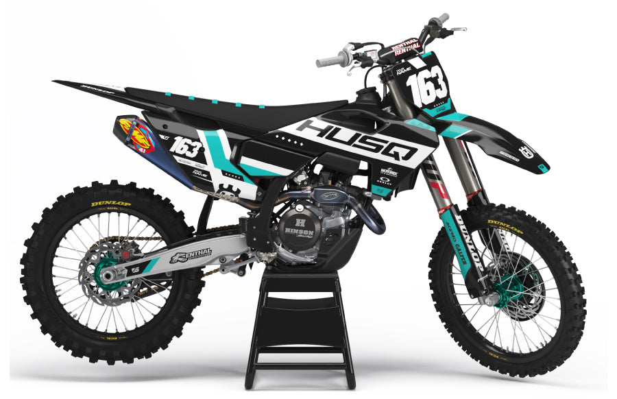 Husqvarna // Shred Black Teal (All Bikes)