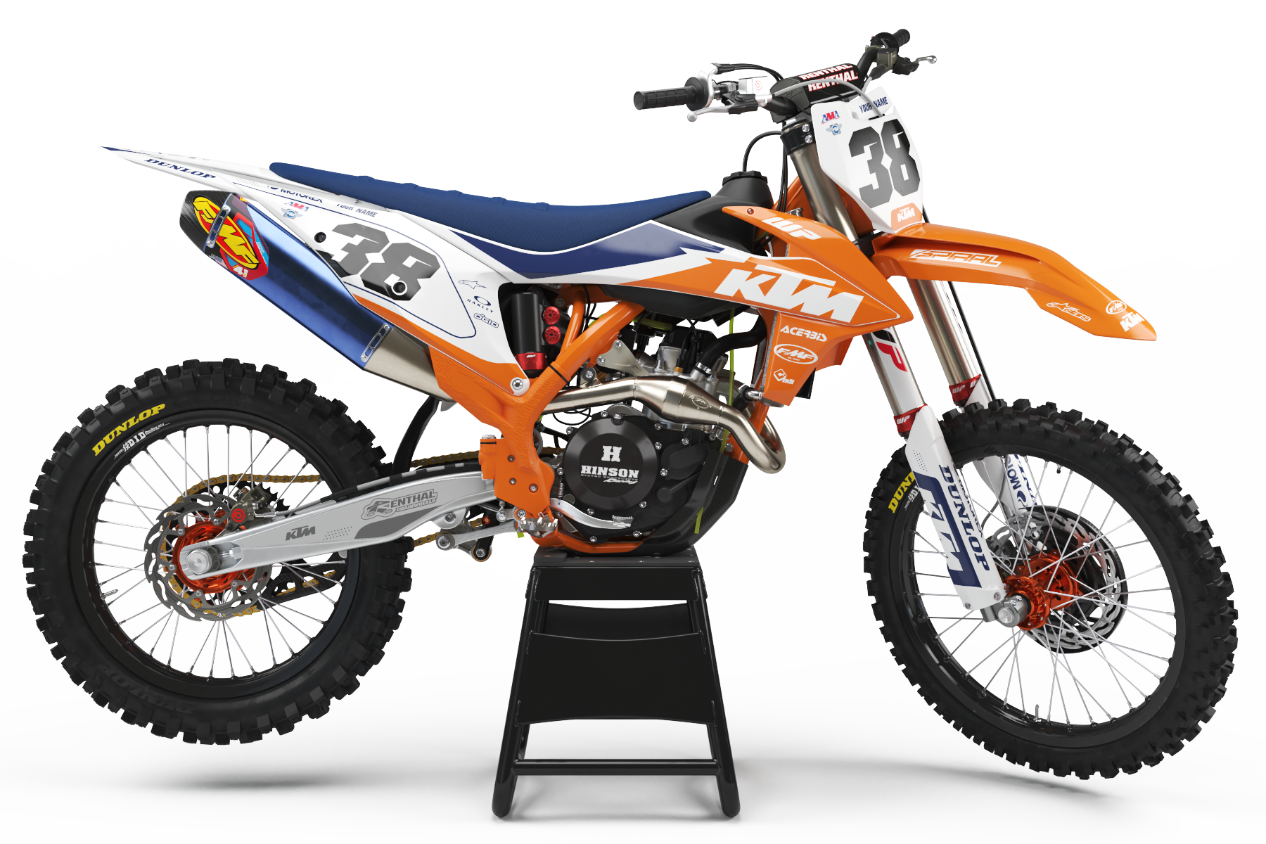 KTM // EDGE ORANGE (tutte le moto)