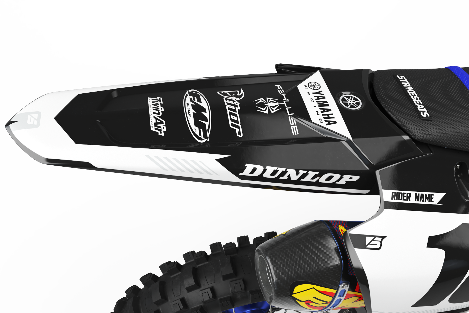 Yamaha // Strike Blue Black (tutte le moto)