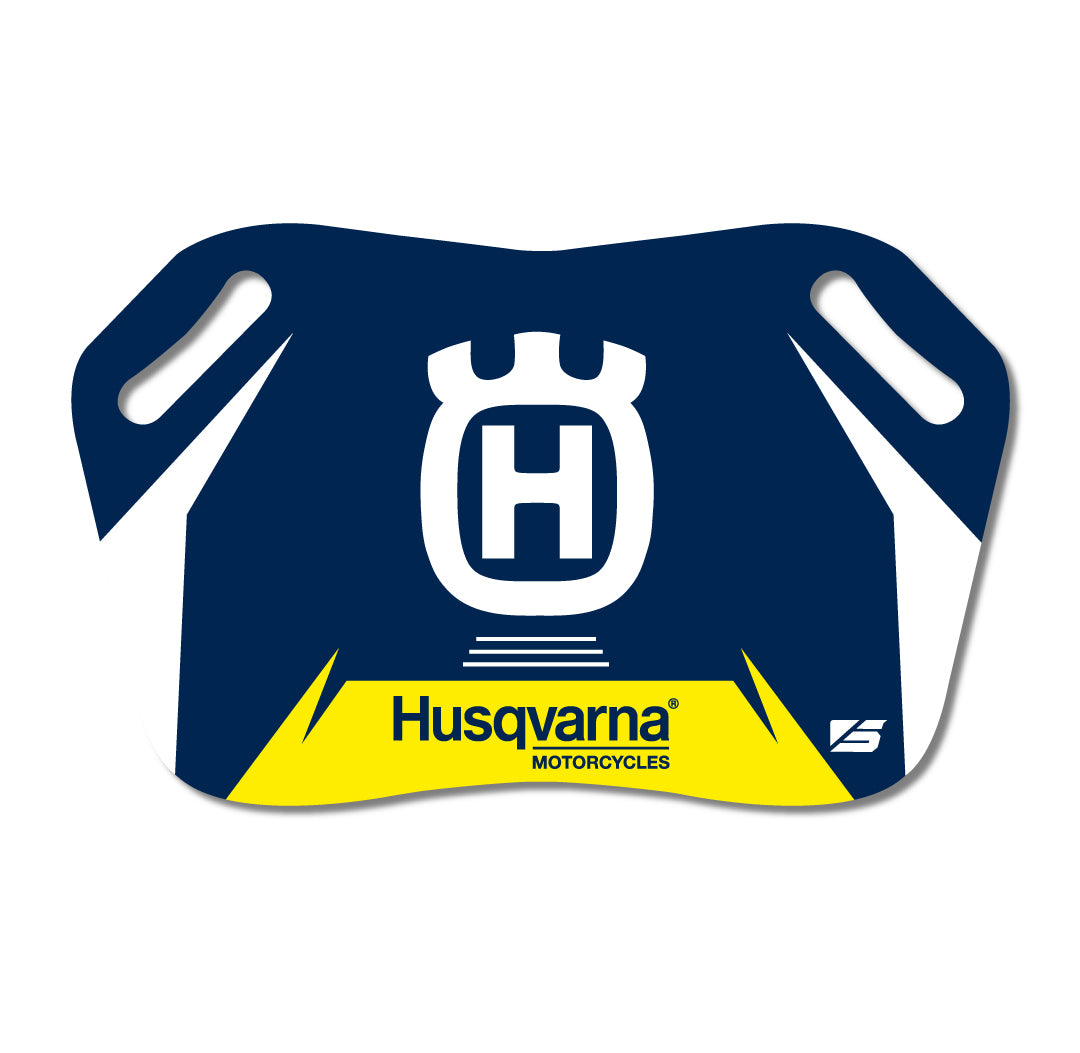 Husqvarna Pitboard // Blue Yellow