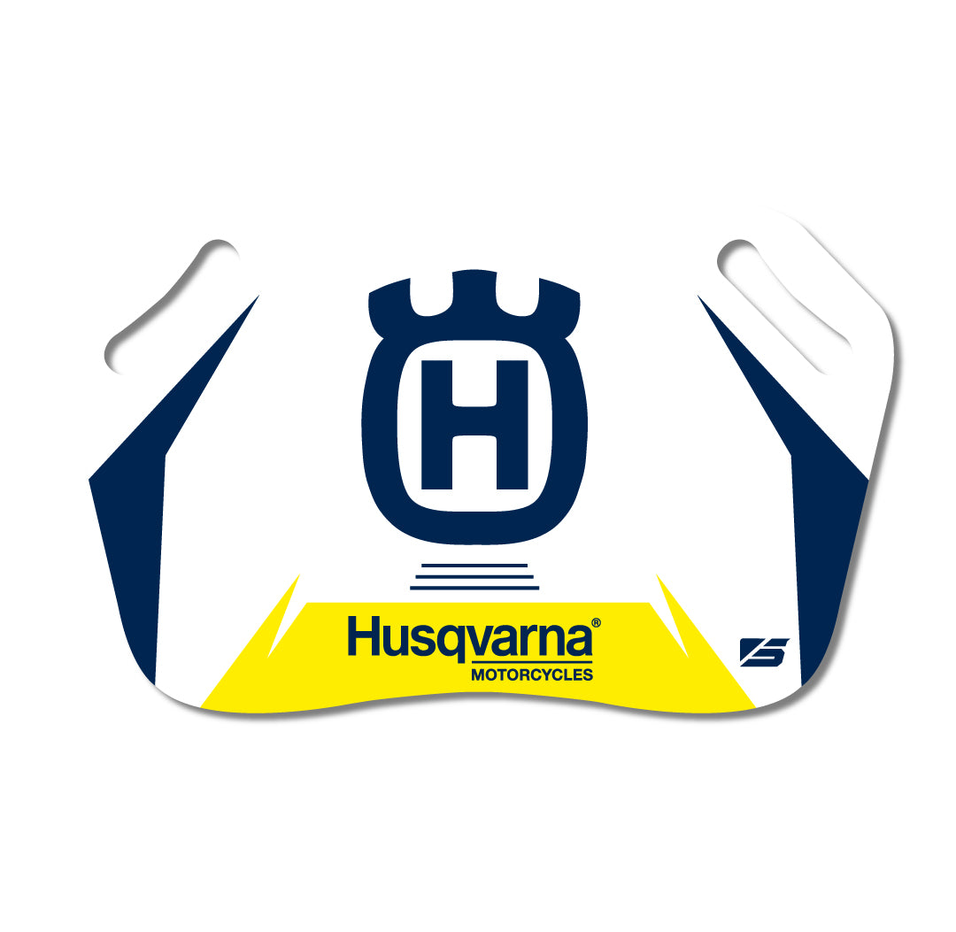 Husqvarna Pitboard // White Yellow