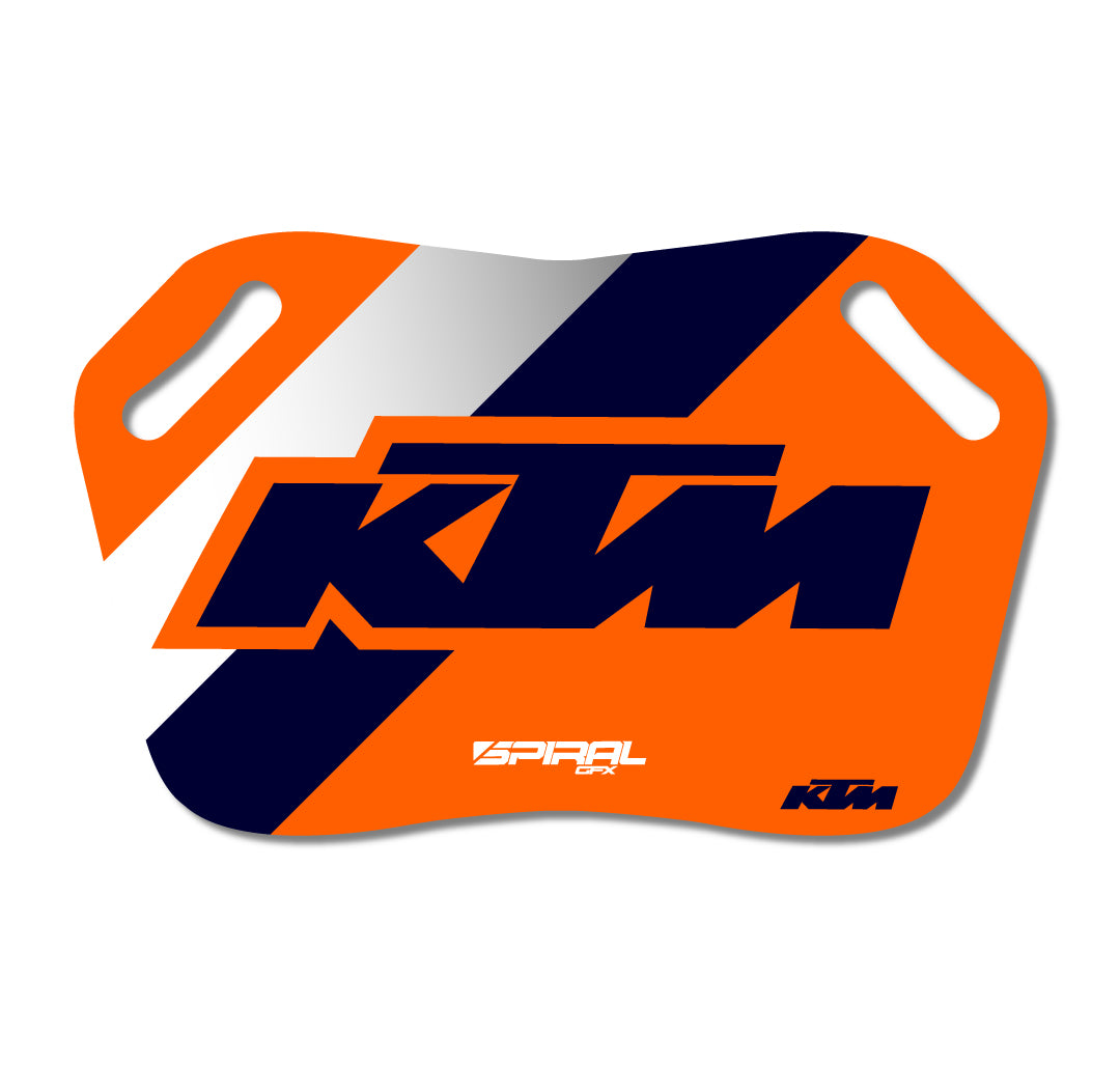 KTM Pitboard // Blue Orange