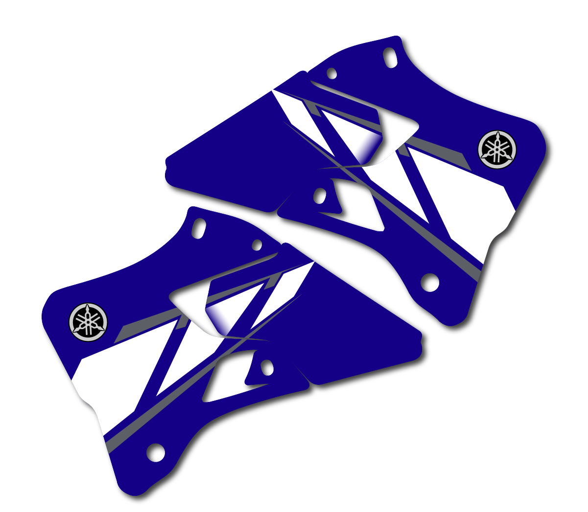 Yamaha // OEM 2001 Motocross Graphics Kit by SpiralGFX