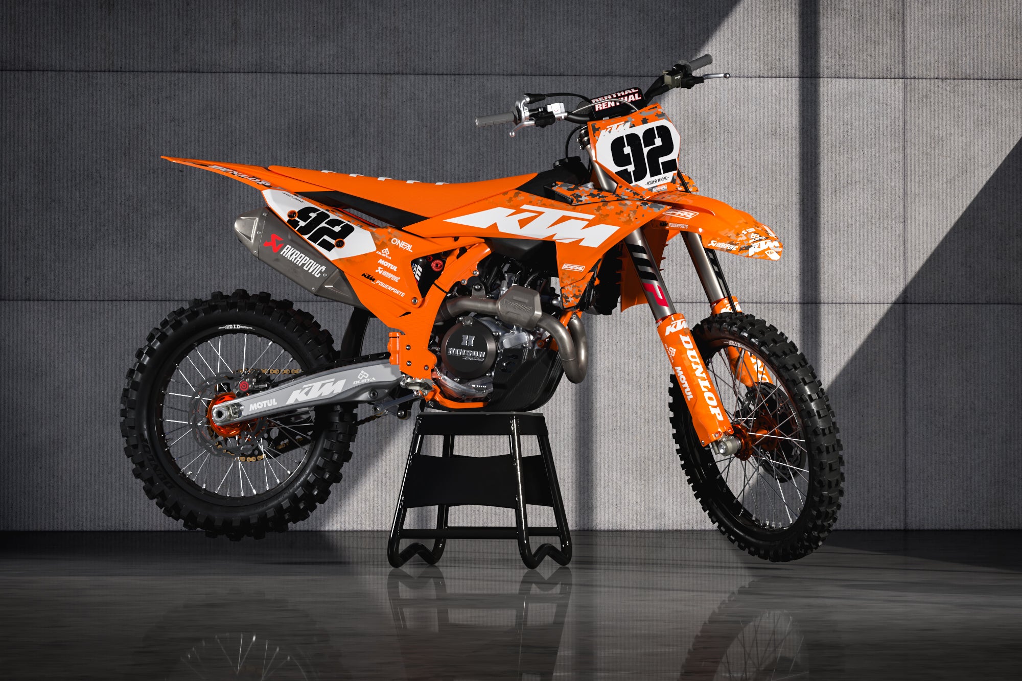 Kit Déco KTM SX 65 2002-2008 JAGERMEISTER - Foto 6