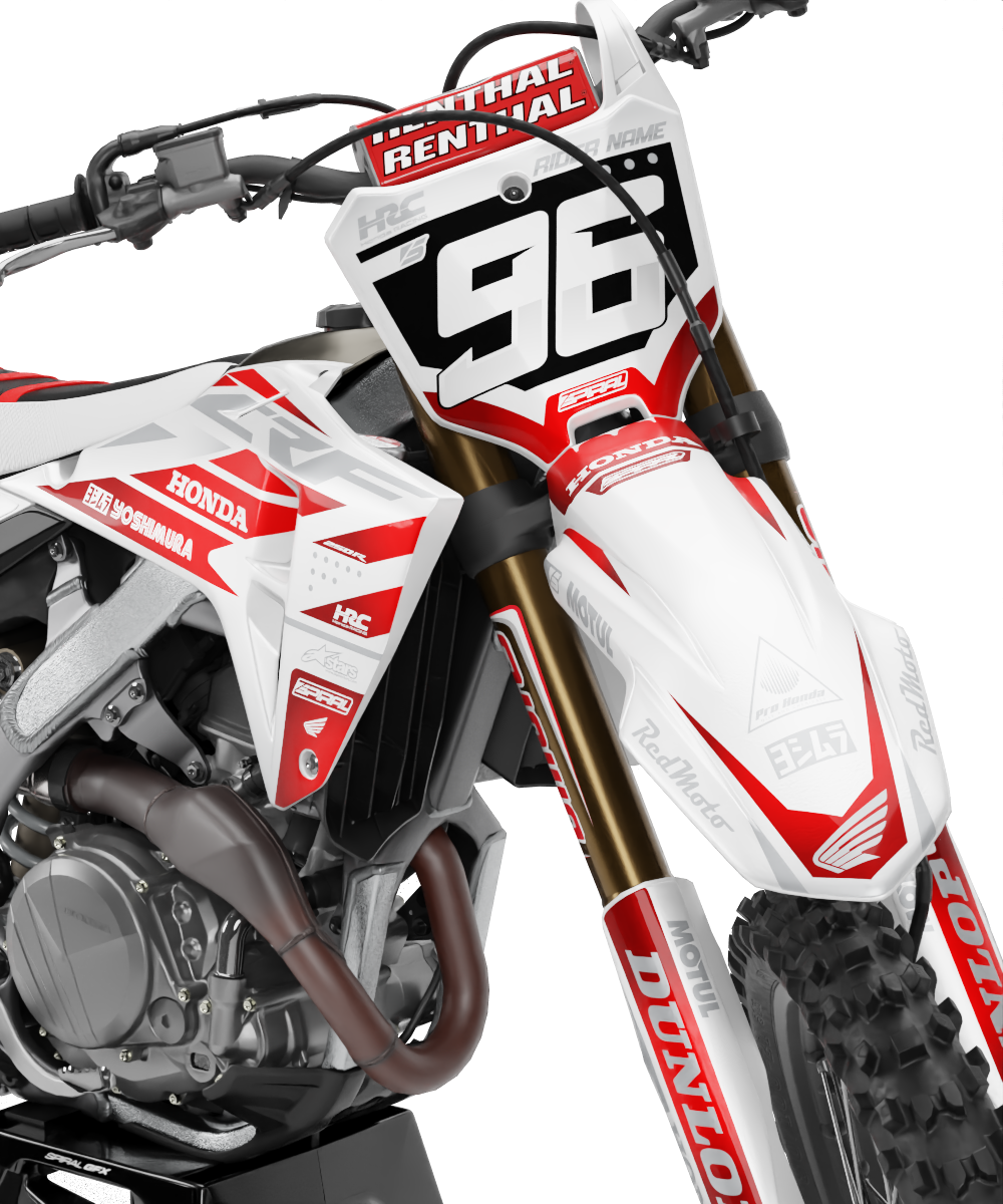 Honda // Racer White Red (All Bikes)