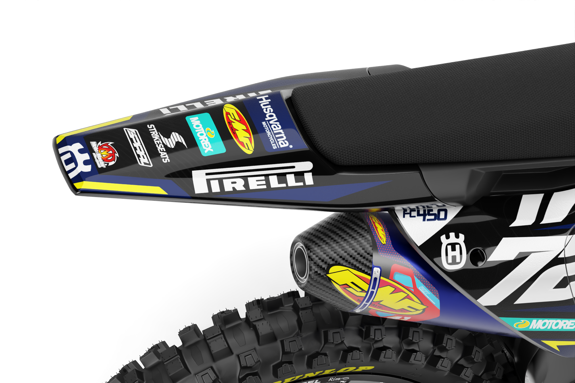 Husqvarna // Beast Black Blue (All Bikes)