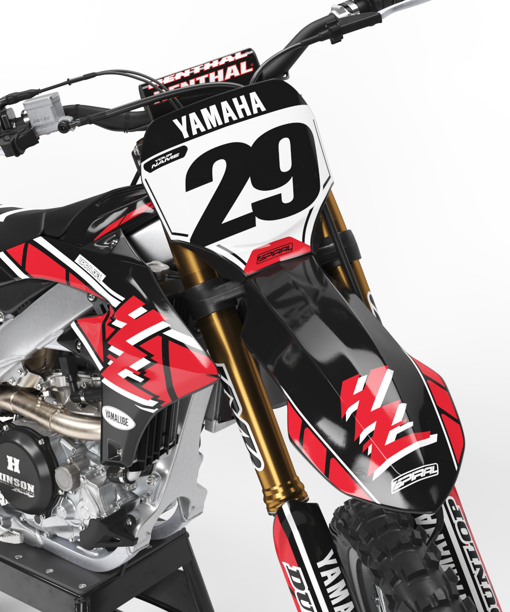 thumbnail image 2 of 1x Black & Red Deltabox Exup Sticker – Vinyl Cut – Most Colors Available – UK Made 2 of 6