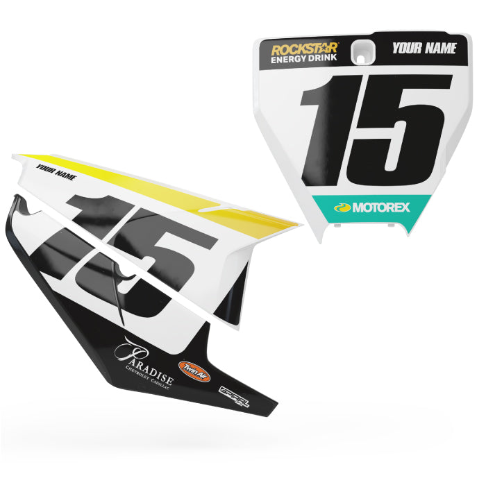 Husqvarna // Factory Racing Backgrounds by SpiralGFX